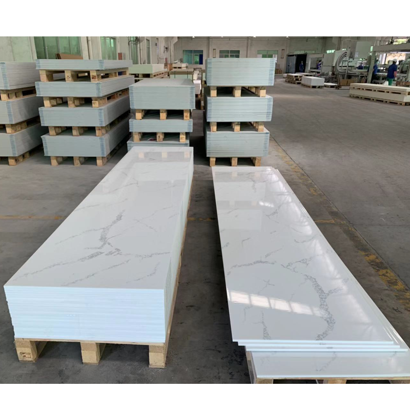 Customize Samsung Colors Bathroom Acrylic Solid Surface Gray Granite Sheet 