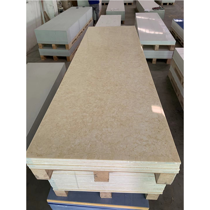 Koris Solid Surface Factory Big Slab Faux Stone Encimera de acrílico de diferentes colores