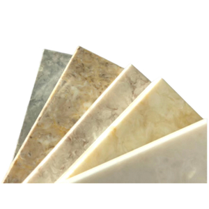Mellemøsten Hot Selling Texture Marble Color Modified Acrylic Solid Surface Sheets