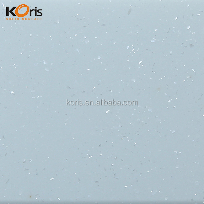 Construction Decorative Acrylic Solid Surface Artificial Marble Multicolor White Solid Surface Material