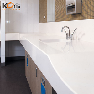 China Manufacturer Acrylic Solid Surface Bathroom Top of Artificial Stone