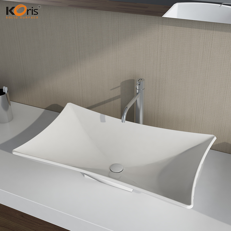 Fregaderos de baño de acrílico de nuevo diseño