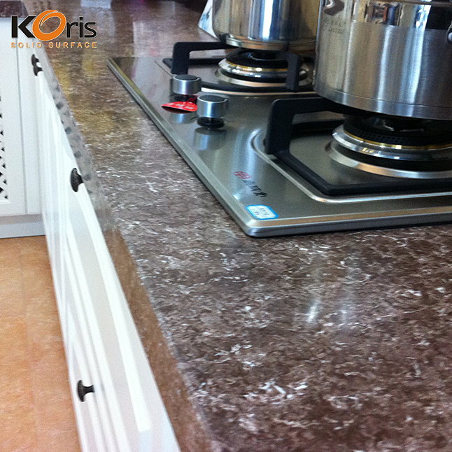 China Factory 12mm Marble Colors Tops Acrylic Solid Surface Sheets