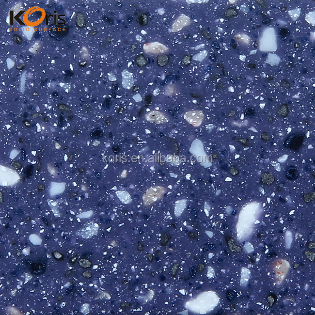 Koris الشركة المصنعة للأسطح الصلبة Corian Price Solid Surface Slab للحصول على سطح عمل أكريليك صلب