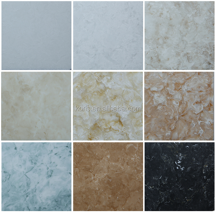Peitoris de janela de mármore artificial de granito de alta imitação de superfície sólida