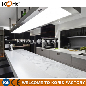Wholesale Co/Decorative Material Solid Surface Imitation Stone Wall Panel/dark Brown Granite Quartz Countertop Decorative Solid