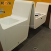 Construction Decorative Acrylic Solid Surface Artificial Marble Multicolor White Solid Surface Material