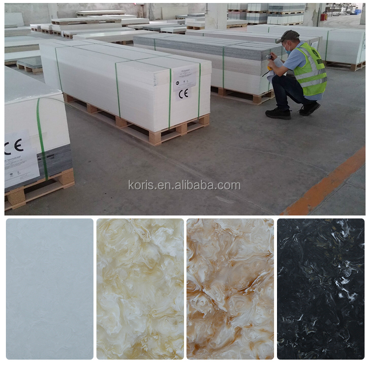 Peitoris de janela de mármore artificial de granito de alta imitação de superfície sólida