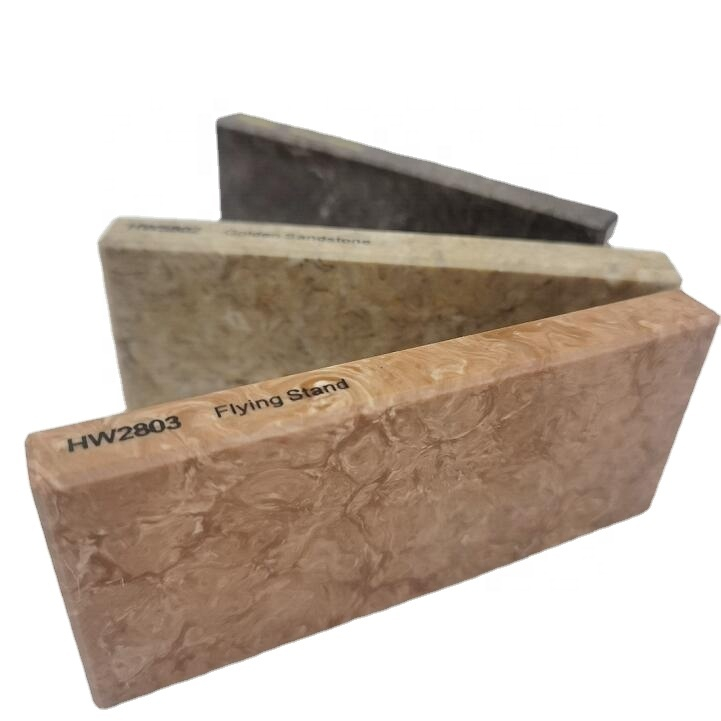 China Factory 12mm Marble Colors Tops Acrylic Solid Surface Sheets